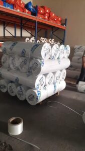 UV-stabilized HDPE fabric