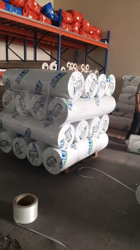 UV-stabilized HDPE fabric