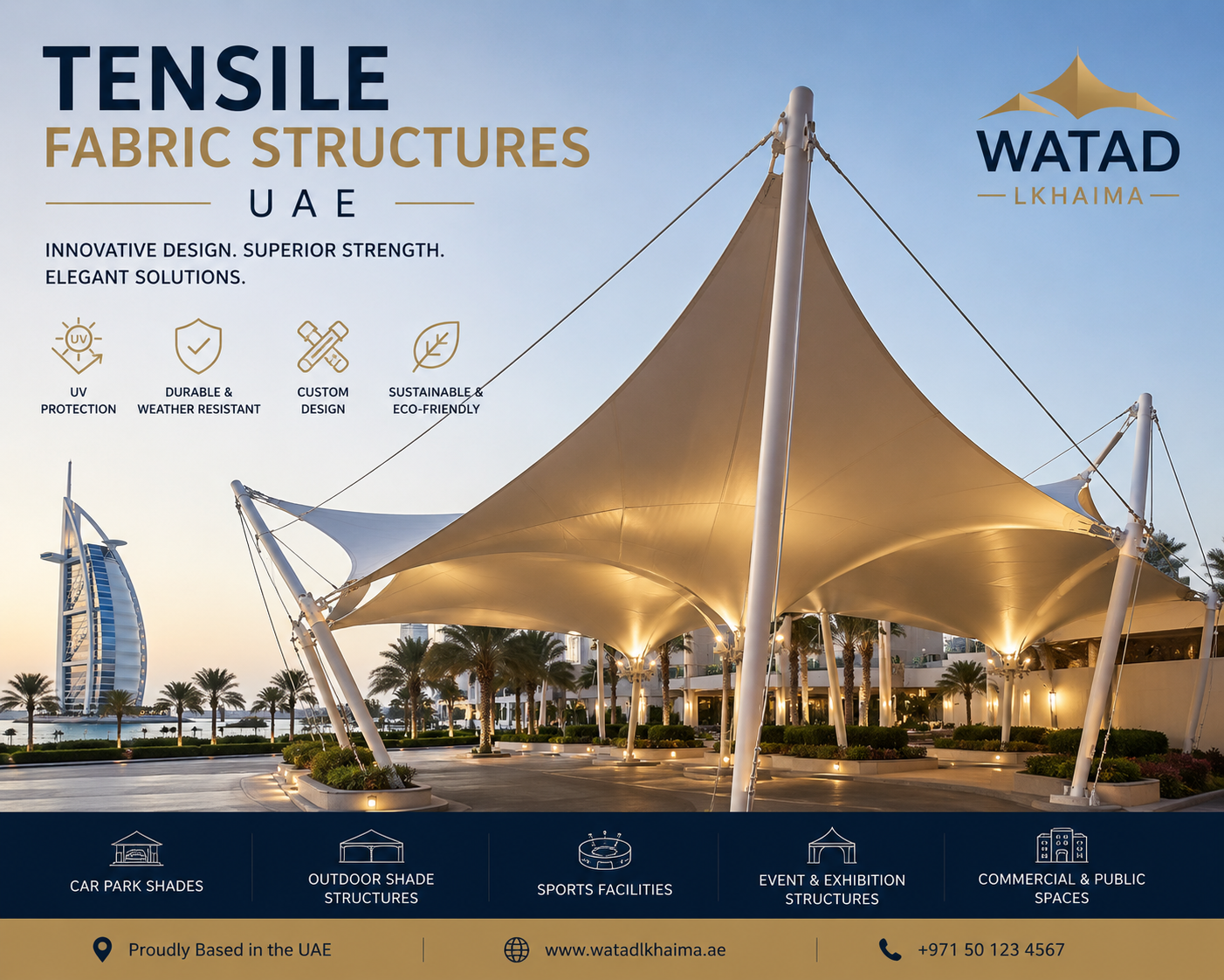 Tensile Fabric Structures UAE